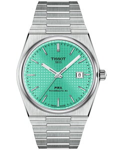 eB\bg Y ANZT[ rv TVc Tissot Men's Swiss Automatic PRX Powermatic 80 Stainless Steel Bracelet Watch 40mm No Color
