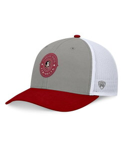 �g�b�v�I�u�U���[���h �����Y �A�N�Z�T���[ �X�q Top of the World Men's Gray/Garnet Florida State Seminoles Rob Trucker Adjustable Hat Gray Garnet �O���[