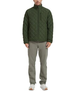 yz z[NAhJpj[ Y WPbgEu] AE^[ Men's Diamond Quilted Jacket Created for Macy's Dark Forest