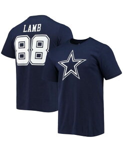�t�@�i�e�B�N�X �����Y �g�b�v�X T�V���c Fanatics Men's CeeDee Lamb Navy Dallas Cowboys Player Icon Name and Number T-shirt Navy �l�C�r�[