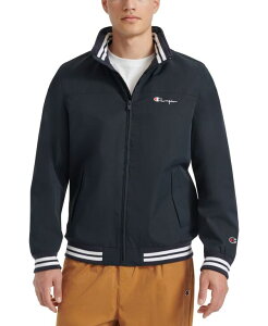 `sI Y AE^[ WPbgEu] WPbg Champion Men's Regatta Full-Zip Bomber Jacket Peacoat Navy lCr[
