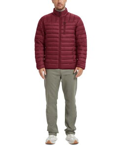 yz z[NAhJpj[ Y WPbgEu] AE^[ Outfitter Men's Packable Down Blend Puffer Jacket Created for Macy's Biking Red