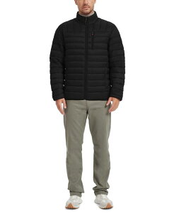 yz z[NAhJpj[ Y WPbgEu] AE^[ Outfitter Men's Packable Down Blend Puffer Jacket Created for Macy's Black