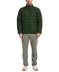 yz z[NAhJpj[ Y WPbgEu] AE^[ Outfitter Men's Packable Down Blend Puffer Jacket Created for Macy's Dark Forest