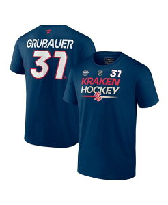yz t@ieBNX Y TVc gbvX Men's Philipp Grubauer Deep Sea Blue Seattle Kraken 2024 NHL Winter Classic Authentic Pro Name and Number T-shirt Deep Sea Blue