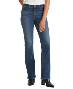 ���[�o�C�X ���f�B�[�X �{�g���X �f�j���p���c �u�[�c�J�b�g �u�[�c �W�[���Y Levi's Women's Casual Classic Mid Rise Bootcut Jeans Lapis Wave