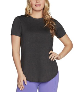 �X�P�b�`���[�Y ���f�B�[�X �g�b�v�X T�V���c Skechers Women's Active GO WALK Wear GO DRI SWIFT Tunic T-Shirt Black �u���b�N