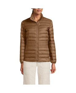 YGh fB[X AE^[ WPbgEu] _E WPbg Lands' End Women's Wanderweight Ultralight Packable Down Jacket Light carob