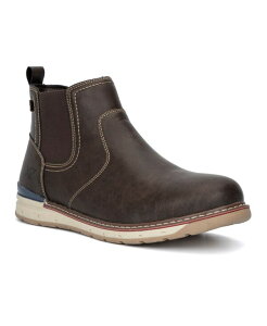 【送料無料】 エックスレイ メンズ ブーツ・レインブーツ シューズ Men's Drago Slip-On Boots Brown