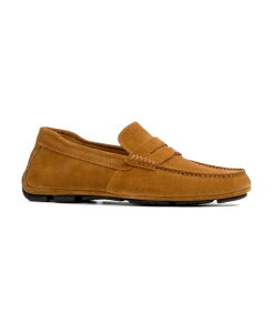 �A���\�j�[ ���B�A �����Y �V���[�Y �X���b�|���E���[�t�@�[ ���U�[ ���[�t�@�[ Anthony Veer Men's Cruise Driver Slip-On Leather Loafers Tan Suede �^��