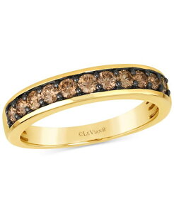 yz  @ Y O ANZT[ Chocolatier Men's Chocolate Diamond Band (7/8 ct. t.w.) in 14k Gold No Color