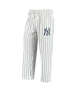 �R���Z�v�c �X�|�[�c �����Y �{�g���X �J�W���A���p���c Concepts Sport Men's White Navy New York Yankees Vigor Lounge Pant White Navy �z���C�g