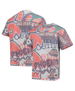 �~�b�`�F��&�l�X �����Y �g�b�v�X T�V���c Mitchell & Ness Men's White 1995 NBA All-Star Game Hardwood Classics Jumbotron T-shirt White �z���C�g