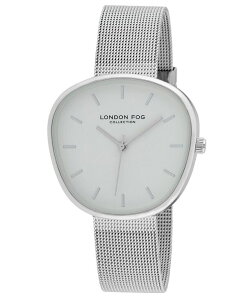 �����h���t�H�O ���f�B�[�X �A�N�Z�T���[ �r���v London Fog Women's Quartz Bath Silver-Tone Alloy Strap Watch 36mm Silver �V���o�[