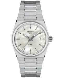 eB\bg fB[X ANZT[ rv TVc Tissot Women's Swiss PRX Stainless Steel Bracelet Watch 35mm No Color