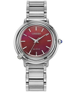 �V�`�Y�� ���f�B�[�X �A�N�Z�T���[ �r���v T�V���c Citizen Eco-Drive Women's L Arcly Diamond Accent Stainless Steel Bracelet Watch 31mm No Color