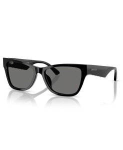 【送料無料】 ジミーチュー レディース サングラス・アイウェア アクセサリー Women's Polarized Sunglasses JC5024HU Black