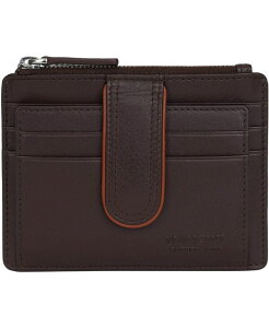 �}���V�[�j ���f�B�[�X �A�N�Z�T���[ ���z Mancini Women's Sonoma RFID Secure Card Case Wallet Brown �u���E��