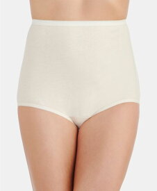 バニティフェア レディース パンツ アンダーウェア Perfectly Yours Cotton Classic Brief Underwear 15318 Candleglow (Nude 5)