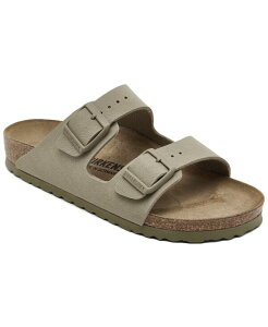 rPVgbN fB[X V[Y T_ Birkenstock Women's Arizona Birko-Flor Soft Footbed Sandals from Finish Line Green O[