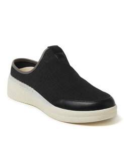 fBAtH[Y fB[X V[Y T_ Xj[J[ Dearfoams Women's Lila Mule Slip On Sneaker Black ubN