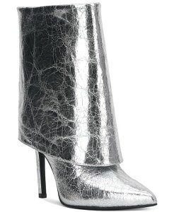 yz AC.Gk.V[ C^[iVi RZvg fB[X u[cECu[c V[Y Women's Sabeel Cuff Booties Silver Crinkle