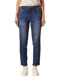 �f���N���V�[ ���f�B�[�X �{�g���X �f�j���p���c �X�g���[�g Democracy Women's Ab Solution Slim Straight Leg Jean Blue �u���[