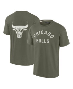 �t�@�i�e�B�N�X �����Y �g�b�v�X T�V���c Fanatics Men's and Women's Olive Chicago Bulls Elements Super Soft Short Sleeve T-Shirt Olive �I���[�u
