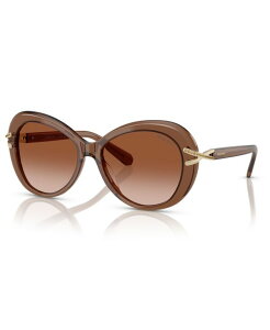 yz XtXL[ fB[X TOXEACEFA ANZT[ Women's Sunglasses SK6026 Transparent Brown