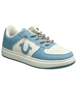 gD[W fB[X V[Y Xj[J[ [X True Religion Women's Allison Lace Up Sneaker Light blue multi u[