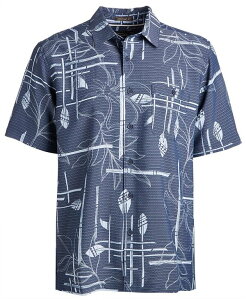 �N�C�b�N�V���o�[ �E�H�[�^�[ �}�� �����Y �g�b�v�X �V���c Quiksilver Waterman Quiksilver Men's Paddle Out Short Sleeve Shirt Navy Blaze �l�C�r�[