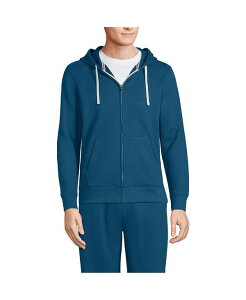 �����Y�G���h �����Y �A�E�^�[ �p�[�J�[�E�X�E�F�b�g �g�[�� �p�[�J�[ Lands' End Big & Tall Long Sleeve Serious Sweats Full Zip Hoodie Evening blue �u���[
