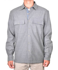 re[W 1946 Y AE^[ WPbgEu] Vc WPbg Vintage 1946 Men's Brushed Heather Shirt Jacket Med Blue Heather wU[