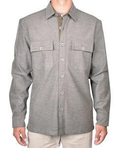 re[W 1946 Y AE^[ WPbgEu] Vc WPbg Vintage 1946 Men's Brushed Heather Shirt Jacket Medium Grey Heather O[