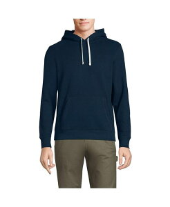 �����Y�G���h �����Y �A�E�^�[ �p�[�J�[�E�X�E�F�b�g �X�E�F�b�g �V���c �p�[�J�[ Lands' End Men's Long Sleeve Serious Sweats Pullover Hoodie Sweatshirt Radiant navy �l�C�r�[