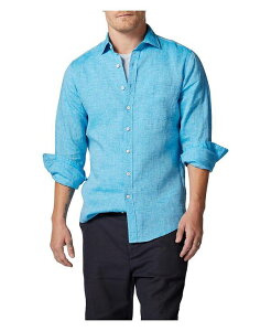 ���b�h�A���h�O�� �����Y �g�b�v�X �V���c Rodd & Gunn Coromandel Sports Fit Shirt Cobalt blue �u���[