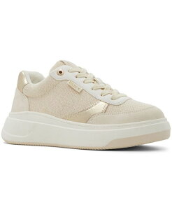 【送料無料】 ロキシー レディース スニーカー シューズ Women's Carver Lace-Up Sneakers Cream