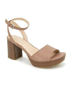 �P�l�X�R�[�� ���f�B�[�X �V���[�Y �T���_�� �v���b�g�t�H�[�� Kenneth Cole Reaction Women's Ryanne Platform Sandals Classic Tan �^��