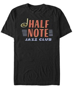 �t�B�t�X�T�� �����Y �g�b�v�X T�V���c Fifth Sun Men's Soul Half Note Neon Short Sleeve T-shirt Black �u���b�N