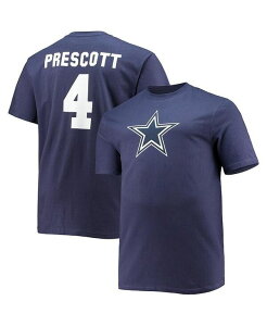 �t�@�i�e�B�N�X �����Y �g�b�v�X T�V���c �g�[�� �V���c Fanatics Men's Dak Prescott Navy Dallas Cowboys Big and Tall Player Name and Number T-shirt Navy �l�C�r�[