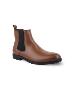 yz At@j Y u[cECu[c V[Y Men's Luka 2 Pull-On Chelsea Boots Cognac