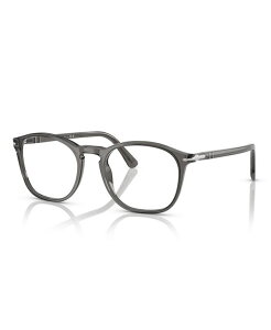 �y���\�� �����Y �A�N�Z�T���[ �T���O���X�E�A�C�E�F�A Persol Men's Eyeglasses PO3007VM Transparent Gray �O���[