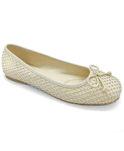 PlXR[ fB[X V[Y pvX bV Kenneth Cole Reaction Elstree Mesh Ballet Flats Porcelain