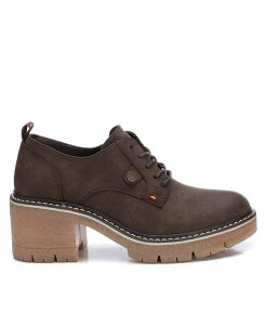 yz LV^C fB[X pvX V[Y Women's Casual Heeled Oxfords By Brown