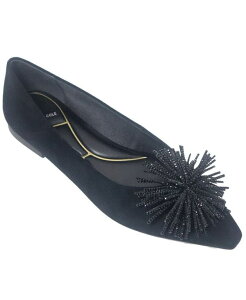 PlXR[ fB[X V[Y pvX Kenneth Cole New York Women's Natasha Slip On Flats Black Suede ubN