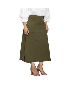 �X�^���_�[�Y �A���h �v���N�e�B�X ���f�B�[�X �{�g���X �X�J�[�g A ���C�� Standards & Practices Women's A-Line Cargo Pocket Skirt Olive �I���[�u