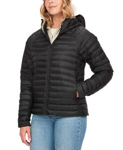 }[bg fB[X AE^[ WPbgEu] _E WPbg Marmot Women's Hype Down Filled Puffer Jacket Black ubN