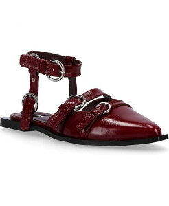 �A���n�X ���f�B�[�X �V���[�Y �X�j�[�J�[ ���U�[ ALOHAS Women's Thalara Leather Ballet Flats Onix burgundy �o�[�K���f�B