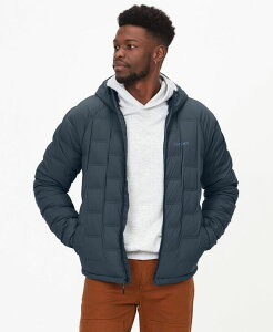 }[bg Y AE^[ WPbgEu] p[J[ Marmot Men's WarmCube Active Novus Hoodie Thunderhead