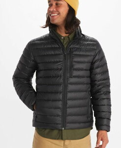 }[bg Y AE^[ WPbgEu] WPbg Marmot Men's Highlander Puffer Jacket Black ubN